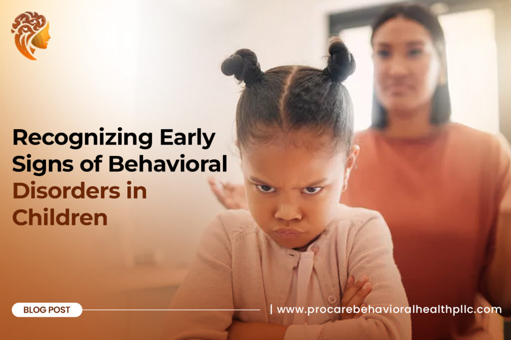 Recognizing Early Signs of Behavioral Disorders in Children