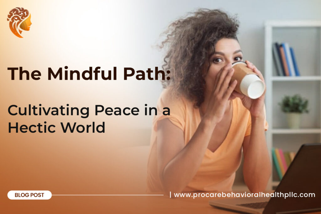 The Mindful Path: Cultivating Peace in a Hectic World